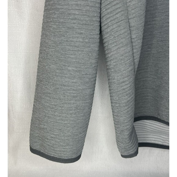 J.Crew Authentic Fleece Sweatshirt Men’s XL Gray Snap Button Cotton Pullover - Picture 2 of 7